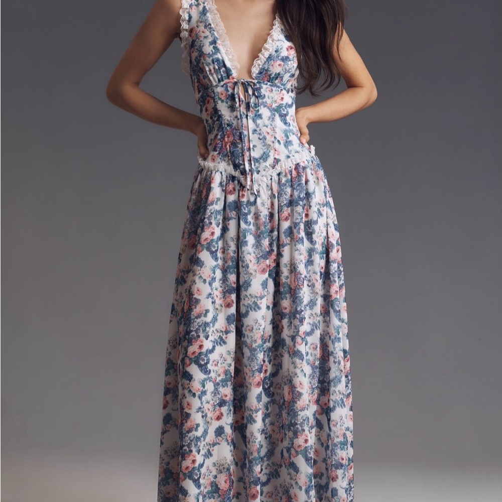 For Love And Lemons Audrey Maxi Dress